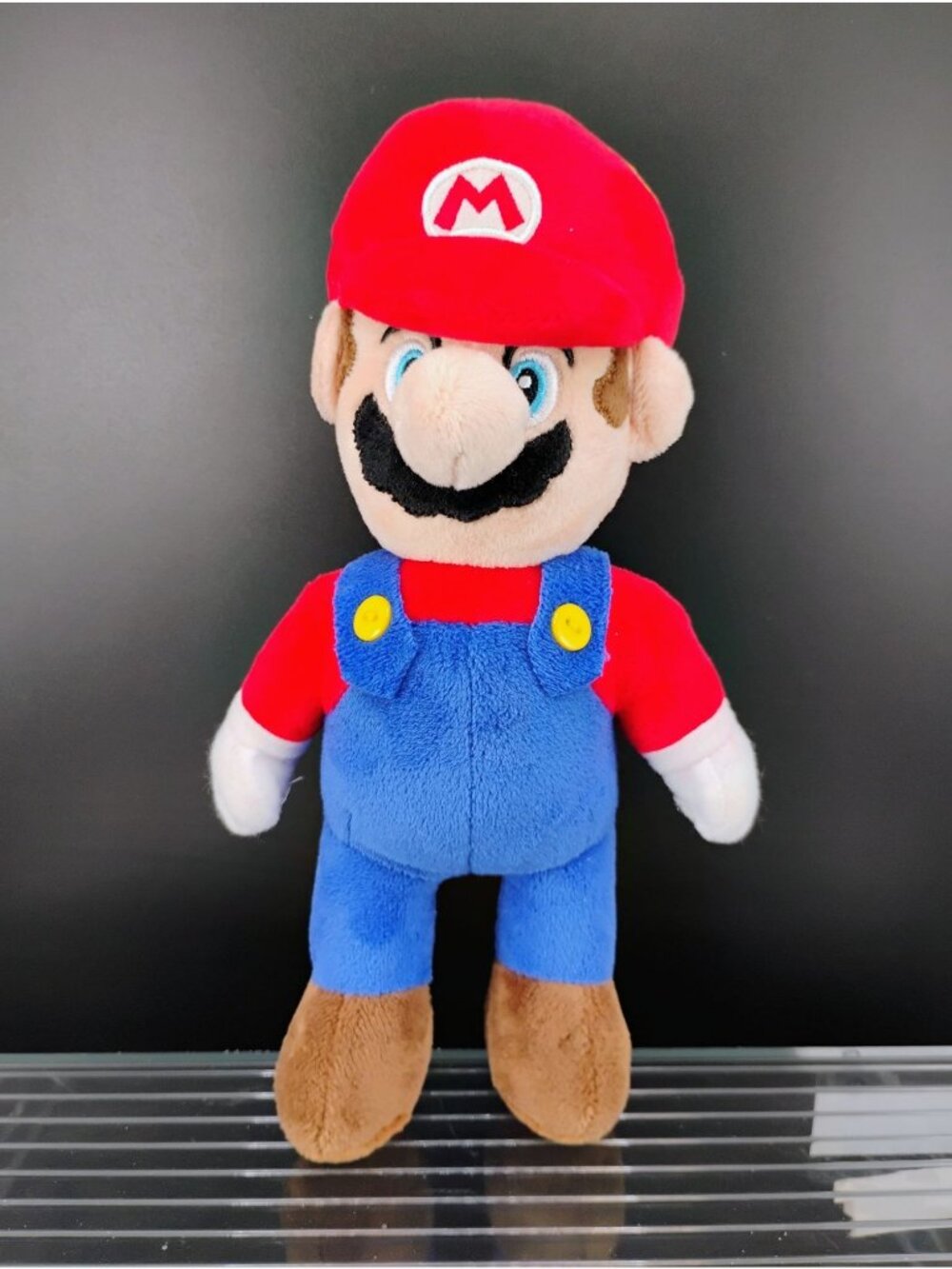 Super Mario Plush Backpack Coin Holder With Zipper & Clip